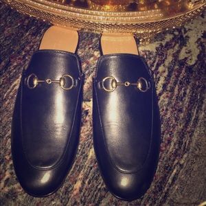 Gucci leather mules size 40
